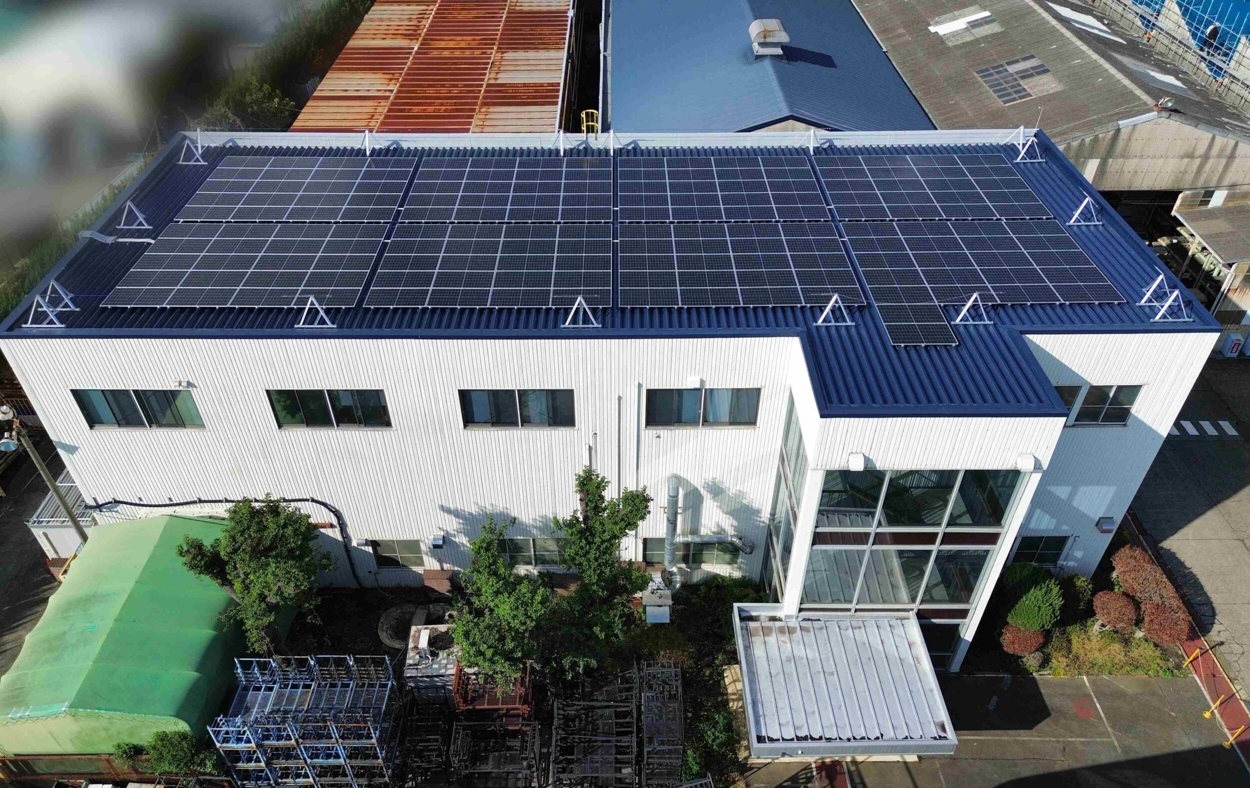 プレス工業株式会社様 製造工場（235kW）